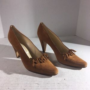 Manolo Blahnik Women’s Unique Suede Pumps